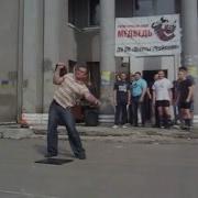Гиря 65кг швунг с последствиями Heavy Kettlebell Push Press With Severe Consequences
