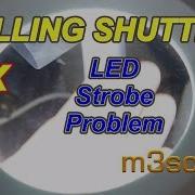 Fix Rolling Shutter LED Magnifier Video Strobing Problem