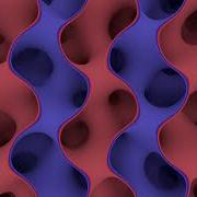 Animated Gyroid Structure