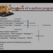 11th Computer Science 30 07 20 Barebones Of Python Program