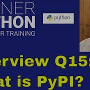 Python Interview Question 15 What Is PyPI