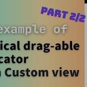 Android Custom View Example Android Vertical Indicator With Custom View Custom View In Android 2