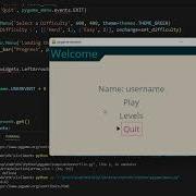 Creating A Menu System In Pygame The Easy Way