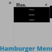 How To Create A Hamburger Menu Using HTML CSS JavaScript