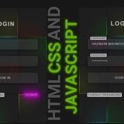 Modern Login Form Tutorial HTML CSS JavaScript With Flashlight Effect HH Tech Services