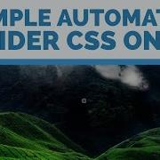 Simple Automatic Slider CSS Only