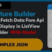 Part 9 Flutter Get API Call With Null Safety Building List With Complex JSON Using FutureBuilder