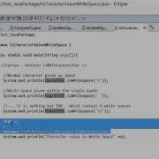 Java Tutorial IsWhiteSpace Method To Find If The Character Is A WHITESPACE