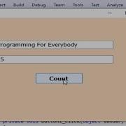 C Tutorial For Beginners Count Characters In TextBox