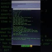 Order Bill IDE Dev C Cppprogramming