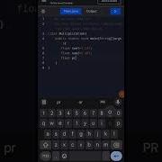 Multiplication Of Two Floating Point Numbers In Java Javaprogramming Java