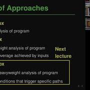 Lecture Random Testing And Fuzzing Part 1 Introduction Of Program Analysis