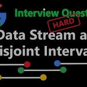 Data Stream As Disjoint Intervals Leetcode 352 Python