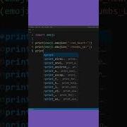 Python Tutorial How To Print Emojis In Python With Unicode Shorts Pythonprogramming Emojis