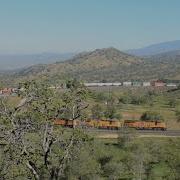 A Train At The Tehachapi Loop
