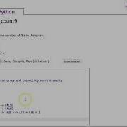 Codingbat Array Count9 Python