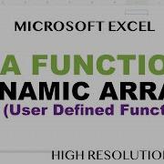Excel VBA Dynamic Array Function SPLITNAMES UDF Function Spill Arrays UBound LBound Split