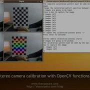 Stero Camera Calibration With OpenCV Functions