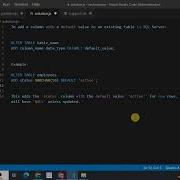 How To Add A Column With A Default Value In SQL Server