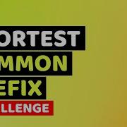 Find Shortest Common Prefix Of Array
