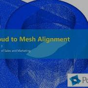 Point Cloud To Mesh Alignment