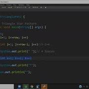 Print Left Triangle Star Pattern In Java