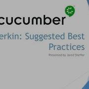Cucumber BDD Best Practices