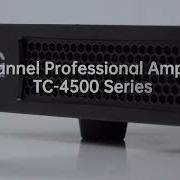 Itc 4 Channel Professional Amplifier TC 4500 Series