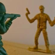NEW Vs OLD Muzzle Flash Test Plastic Army Man Stop Motion