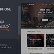 Megaphone Podcast WordPress Theme Free Download