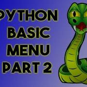 Python Menu Part 2 Of 2 Calculator Functions