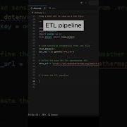 Use Python To Create A Simple ETL Data Pipeline To Extract Transform And Load Weather Data From A R