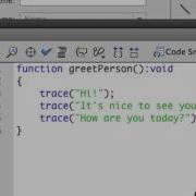 Writing Functions Intro To ActionScript 3 Tutorial