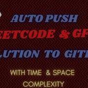 Auto Push Leetcode GFG Solution To Github Codingsamurais