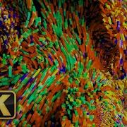 4K Abstract Particles Vortex Colorful Journey Through Abstract Motion Screensaver For Meditation