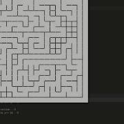 Depth First Search Recursive Backtracker For Fun Maze Generation Using Glut Library