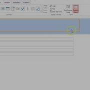 Format Form Header In Access
