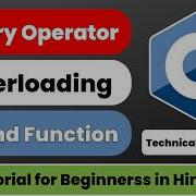 Unary Operator Overloading In C Using Friend Function C Tutorial For Beginners 67