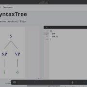 Making A Syntax Tree Using RSyntaxTree