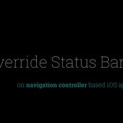 Override Status Bar Style On Navigation Controller Based IOS Apps