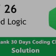 Day 26 Nested Logic With If Else If In Python HackerRank 30 Day Of Code