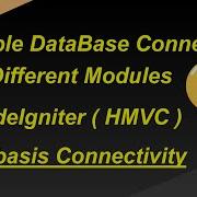 Multiple Database Connectivity According To Different Modules In CodeIgniter HMVC Pattern