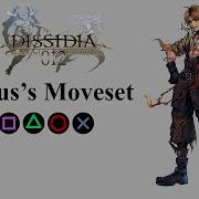 Tidus S Moveset Bravery Attacks HP Attacks EX Burst Dissidia 012 Final Fantasy