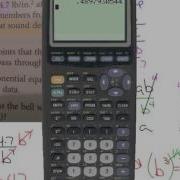 Writing Exponential Functions Given Two Points On The Data Set