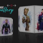 3D Image Gallery Using HTML CSS Javascript