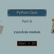 Python Quiz Series Part 6 Random Module