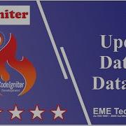 How To Update Data In Database In Codeigniter