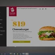 C Designing A Flat Desktop Application Of A Fast Food Restaurant