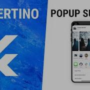 Flutter CupertinoPopupSurface Widget