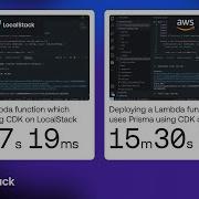 Deploying A Lambda Function Using Prisma With CDK On LocalStack V S AWS